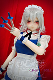Aotume Doll アニメドール 155cm Cカップ #103ヘッド 咲夜コス ヘッド及びボディー材質選択可能