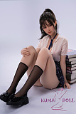 Minidoll 75cm 学生 小型ラブドール シリコン材質 ミニドール 4.6kg 塗装済みフィギュア セックス可能 ボディ選択可能 Cospaly衣装+スタンド 選択可能