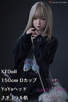 フルシリコン製 XTDOLL 150cm Dカップ YoYoヘッド ラブドール 等身大ドール 軽量化仕様