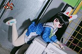 MOZU DOLL 85cm Aカップ DQrabbit ミユコス 表情三種類選択可能 ソフトビニール製頭部 TPE製ボディ 肌色＆眼球色＆メイク＆ウィッグ＆衣装は宣材写真と同じ  6kg