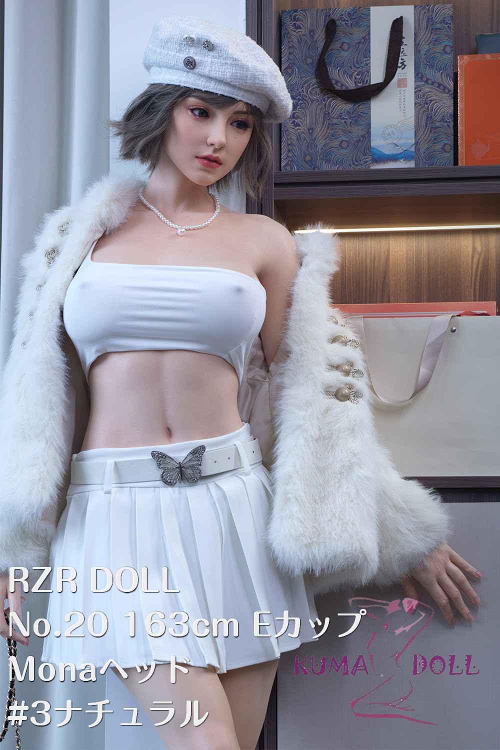 RZR Doll フルシリコン製ラブドール No.20 163cm Eカップ Delux-究極版 Mona ヘッド「R」シリーズ