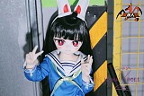 MOZU DOLL 85cm Aカップ DQrabbit ミユコス 表情三種類選択可能 ソフトビニール製頭部 TPE製ボディ 肌色＆眼球色＆メイク＆ウィッグ＆衣装は宣材写真と同じ  6kg