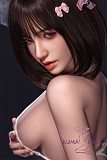 Yearndoll ラブドール 【進化版】163cm Eカップ Y203 ヘッド リアル皮膚メイク付き 口開閉機能&オーラル&模擬口腔付き ダッチワイフ シリコン製ヘッド  等身大セックス人形