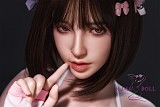 Yearndoll ラブドール 【進化版】163cm Eカップ Y203 ヘッド リアル皮膚メイク付き 口開閉機能&オーラル&模擬口腔付き ダッチワイフ シリコン製ヘッド  等身大セックス人形
