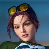 フルシリコン製 ラブドール ZELEX（元WAXDOLL） 新型 170cm #GE124-1ヘッド リアルメイク付き ダッチワイフ