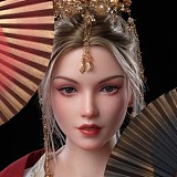 フルシリコン製ラブドール ZELEX 新型 170cm #GE07-3ヘッド リアルメイク付き
