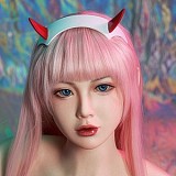 フルシリコン製ラブドール ZELEX 新型 170cm #GE07-3ヘッド リアルメイク付き