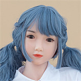フルシリコン製ラブドール WAXDOLL 旧型 130cm #G32ヘッド リアルメイク付き