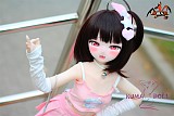 MOZU DOLL 85cm Aカップ 美夜ちゃん ソフトビニール製頭部 TPE製ボディ 肌色＆眼球色＆メイク＆ウィッグ＆衣装は宣材写真と同じ  6kg