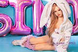 フルシリコン製ラブドール Sino Doll 実践向け 161cm Bカップ S42 Linxia ヘッド 軽量化 掲載画像はリアルメイク付き 顔は蝋人形メイク付き