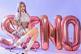 フルシリコン製ラブドール Sino Doll 実践向け 161cm Hカップ S41 LinChun ヘッド 軽量化 掲載画像はリアルメイク付き 顔は蝋人形メイク付き