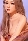 フルシリコン製ラブドール Sino Doll 実践向け 161cm Hカップ S41 LinChun ヘッド 軽量化 掲載画像はリアルメイク付き 顔は蝋人形メイク付き