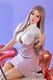 フルシリコン製ラブドール Sino Doll 実践向け 161cm Hカップ S41 LinChun ヘッド 軽量化 掲載画像はリアルメイク付き 顔は蝋人形メイク付き