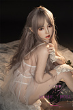 Yearndoll 進化版158cm Dカップ リアル皮膚メイク付き Y201 ヘッド 口開閉機能&オーラル&模擬口腔付き ダッチワイフ シリコン製ヘッド
