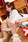 フルシリコン製ラブドール JYDOLL 123cm Bカップ 如意（ruyi）ヘッド 身体リアルメイク付き