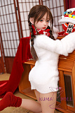 フルシリコン製ラブドール JYDOLL 123cm Bカップ 如意（ruyi）ヘッド 身体リアルメイク付き