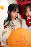 フルシリコン製ラブドール JYDOLL 123cm Bカップ 吉祥（Jixiang）ヘッド 身体リアルメイク付き