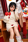 フルシリコン製ラブドール JYDOLL 123cm Bカップ 吉祥（Jixiang）ヘッド 身体リアルメイク付き