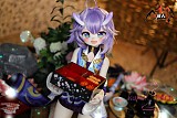 MOZU DOLL 85cm Aカップ 白露ちゃん ソフトビニール製頭部 TPE製ボディ 肌色＆眼球色＆メイク＆ウィッグ＆衣装は宣材写真と同じ  6kg