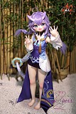 MOZU DOLL 85cm Aカップ 白露ちゃん ソフトビニール製頭部 TPE製ボディ 肌色＆眼球色＆メイク＆ウィッグ＆衣装は宣材写真と同じ  6kg