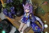 MOZU DOLL 85cm Aカップ 白露ちゃん ソフトビニール製頭部 TPE製ボディ 肌色＆眼球色＆メイク＆ウィッグ＆衣装は宣材写真と同じ  6kg