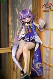 MOZU DOLL 85cm Aカップ 白露ちゃん ソフトビニール製頭部 TPE製ボディ 肌色＆眼球色＆メイク＆ウィッグ＆衣装は宣材写真と同じ  6kg