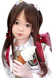 【10%OFF実施中！カートに入れると割引後の価格をご確認いただけます】My Loli Waifu 略称MLWロり系ラブドール 126cm AAカップ シリコンヘッド 希咲 Kisa 小学生JS 掲載画像はシリコンヘッド+TPE材質ボディー ヘッド材質選択可能 メイク選択可能