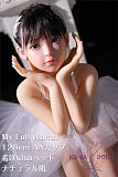 My Loli Waifu 略称MLWロり系ラブドール 126cm AAカップ シリコンヘッド 希咲 Kisa バレエ娘 掲載画像はシリコンヘッド+TPE材質ボディー ヘッド材質選択可能 メイク選択可能