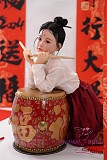 【10%OFF実施中！カートに入れると割引後の価格をご確認いただけます】My Loli Waifu 略称MLWロり系ラブドール 126cm AAカップ シリコンヘッド Ayaヘッド ドラマー娘 掲載画像はシリコンヘッド+TPE材質ボディー ヘッド材質選択可能 メイク選択可能