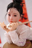 【10%OFF実施中！カートに入れると割引後の価格をご確認いただけます】My Loli Waifu 略称MLWロり系ラブドール 126cm AAカップ シリコンヘッド Ayaヘッド ドラマー娘 掲載画像はシリコンヘッド+TPE材質ボディー ヘッド材質選択可能 メイク選択可能