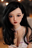 フルシリコン製ラブドール JYDOLL 123cm Bカップ 小怜梦（Xiaolianmeng）ヘッド 身体リアルメイク付き