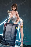 Doll senior 等身大ドール 168cm Fカップ 歌姬（Geji）フルシリコンヘッド TPE材質ボディー 材質選択可能 ダッチワイフ 掲載画像はフルシリコン製 フルシリコン製 +オーラル機能+口開閉機能あり+模擬口腔付き