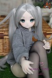 MOZU DOLL 85cm Aカップ フリーレン コスプレ ソフトビニール製頭部 TPE製ボディ 肌色＆眼球色＆メイク＆ウィッグ＆衣装は宣材写真と同じ  6kg