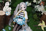 MOZU DOLL 85cm Aカップ フリーレン コスプレ ソフトビニール製頭部 TPE製ボディ 肌色＆眼球色＆メイク＆ウィッグ＆衣装は宣材写真と同じ  6kg