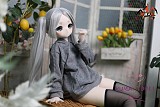MOZU DOLL 85cm Aカップ フリーレン コスプレ ソフトビニール製頭部 TPE製ボディ 肌色＆眼球色＆メイク＆ウィッグ＆衣装は宣材写真と同じ  6kg