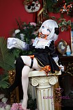 売れ切れ MOZU DOLL 85cm Aカップ 鲸鱼娘 西丝特 (中国のくじら娘系Vチューバー) コスプレ ソフトビニール製頭部 TPE製ボディ 肌色＆眼球色＆メイク＆ウィッグ＆衣装は宣材写真と同じ  6kg