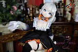 売れ切れ MOZU DOLL 85cm Aカップ 鲸鱼娘 西丝特 (中国のくじら娘系Vチューバー) コスプレ ソフトビニール製頭部 TPE製ボディ 肌色＆眼球色＆メイク＆ウィッグ＆衣装は宣材写真と同じ  6kg