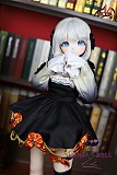 売れ切れ MOZU DOLL 85cm Aカップ 鲸鱼娘 西丝特 (中国のくじら娘系Vチューバー) コスプレ ソフトビニール製頭部 TPE製ボディ 肌色＆眼球色＆メイク＆ウィッグ＆衣装は宣材写真と同じ  6kg