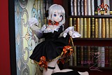 売れ切れ MOZU DOLL 85cm Aカップ 鲸鱼娘 西丝特 (中国のくじら娘系Vチューバー) コスプレ ソフトビニール製頭部 TPE製ボディ 肌色＆眼球色＆メイク＆ウィッグ＆衣装は宣材写真と同じ  6kg