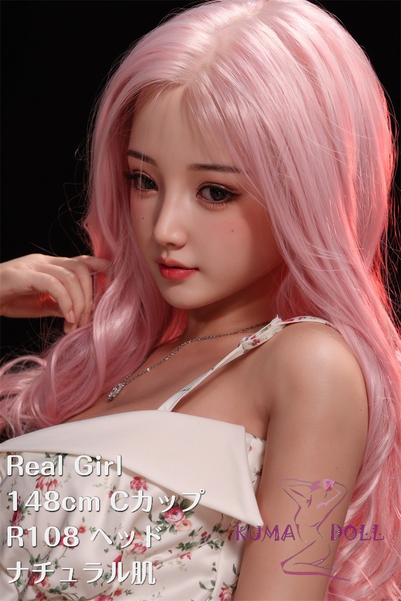 【フルシリコン】Real Girl (A工場製) 等身大ドール 148cm Cカップ R108ヘッド 掲載画像は口開閉機能あり フルシリコン製ラブドール 身長選択可能 ダッチワイフ