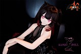 【新作 ヘッド二種類購入はお得く！】MOZU DOLL 148cm Cカップ 星火ちゃん（花火コス） シリコン製頭部 ビニール製頭部 TPE製ボディ 肌色＆眼球色＆メイク＆ウィッグ＆衣装は宣材写真と同じ