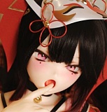 【新作 ヘッド二種類購入はお得く！】MOZU DOLL 148cm Cカップ 星火ちゃん（花火コス） シリコン製頭部 ビニール製頭部 TPE製ボディ 肌色＆眼球色＆メイク＆ウィッグ＆衣装は宣材写真と同じ