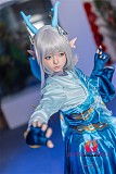 SHEDOLL 148cm Dカップ 艾琳（エイリン）2.0 ヘッド コスプレ 瑶（yao）エルフ耳 ラブドール ボディー材質など選択可能 カスタマイズ可能 掲載画像はフルシリコン製