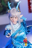 SHEDOLL 148cm Dカップ 艾琳（エイリン）2.0 ヘッド コスプレ 瑶（yao）エルフ耳 ラブドール ボディー材質など選択可能 カスタマイズ可能 掲載画像はフルシリコン製