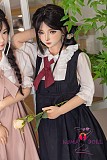 SHEDOLL 148cm Dカップ 双子 南溪（ＮanXi） 硬めシリコンヘッド 1.0 ラブドール メイク ボディー材質など選択可能 カスタマイズ可能 掲載画像はフルシリコン製