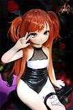 MOZU DOLL 85cm Aカップ 魔族看板娘 サリヒル ソフトビニール製頭部 TPE製ボディ 肌色＆眼球色＆メイク＆ウィッグ＆衣装は宣材写真と同じ  6kg