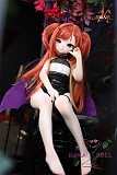 MOZU DOLL 85cm Aカップ 魔族看板娘 サリヒル ソフトビニール製頭部 TPE製ボディ 肌色＆眼球色＆メイク＆ウィッグ＆衣装は宣材写真と同じ  6kg