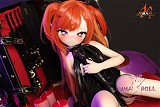 MOZU DOLL 85cm Aカップ 魔族看板娘 サリヒル ソフトビニール製頭部 TPE製ボディ 肌色＆眼球色＆メイク＆ウィッグ＆衣装は宣材写真と同じ  6kg