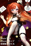 MOZU DOLL 85cm Aカップ 魔族看板娘 サリヒル ソフトビニール製頭部 TPE製ボディ 肌色＆眼球色＆メイク＆ウィッグ＆衣装は宣材写真と同じ  6kg