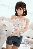 My Loli Waifu 略称MLW ロリ派 ラブドール 126cm AAカップ シリコンヘッド Ayaヘッド 小柄な美少女 掲載画像はシリコンヘッド+TPE材質ボディー ヘッド材質選択可能 メイク選択可能